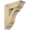 Ekena Millwork Imperial Traditional Rough Sawn Bracket w/ Offset Brace, Douglas Fir, 8"W x 22"D x 26"H BKT0806X22X26IMP01RDF - alternate 1